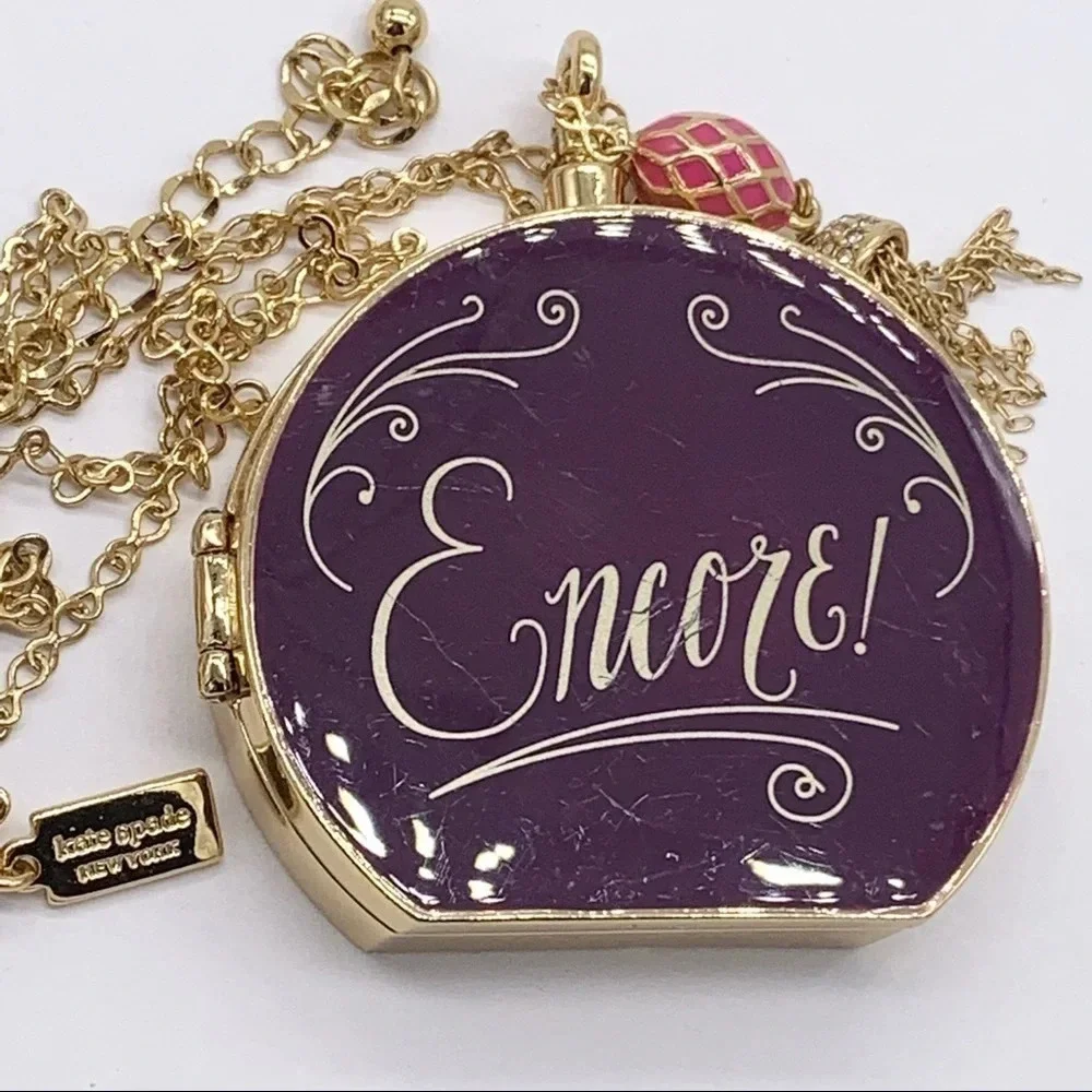 Kate Spade Encore On Pointe Locket Necklace